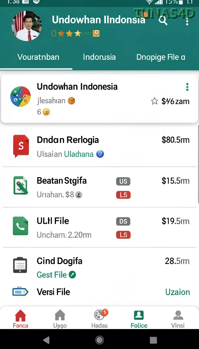 tunas4d Tangkapan Layar Resmi APK
